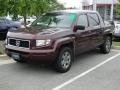 2007 Dark Cherry Pearl Honda Ridgeline RTX  photo #36