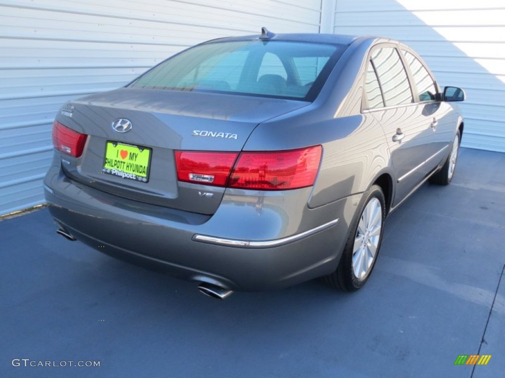 2010 Willow Gray Hyundai Sonata Limited V6 71062821 Photo 3