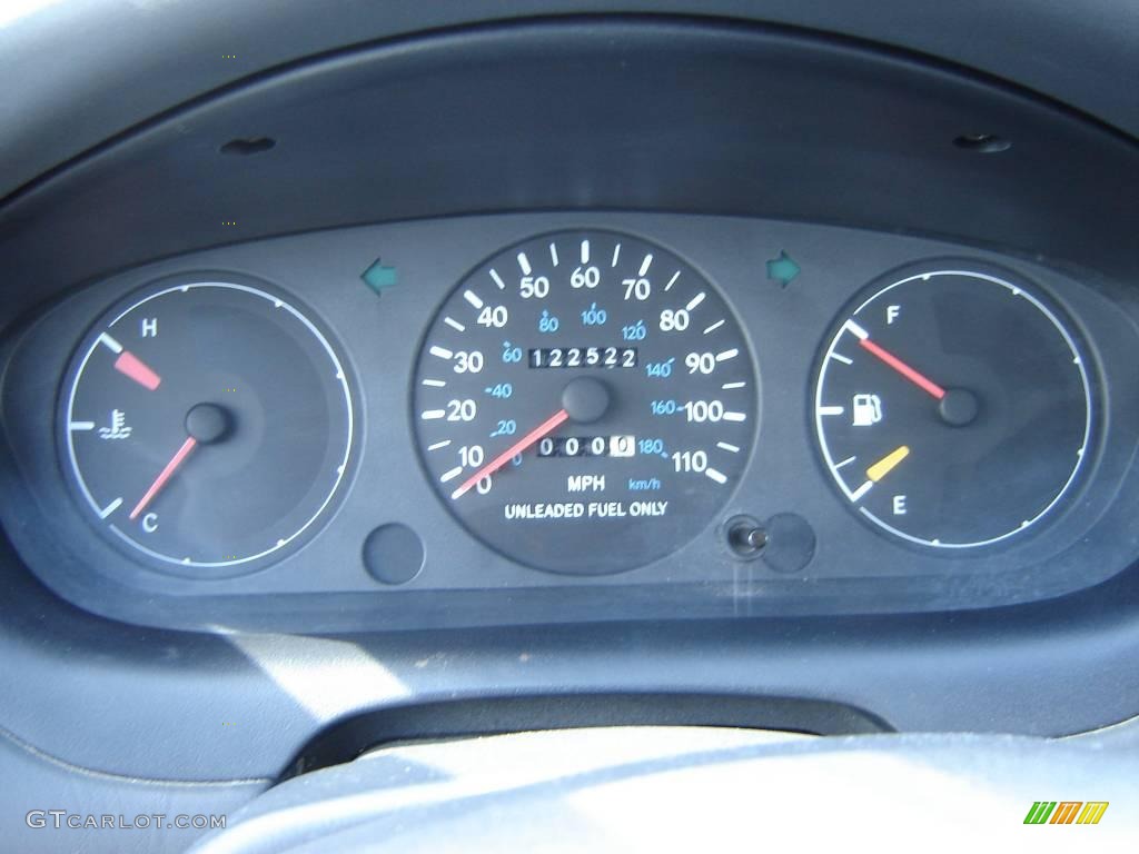 1997 Geo Prizm Standard Prizm Model Gauges Photo #7111690