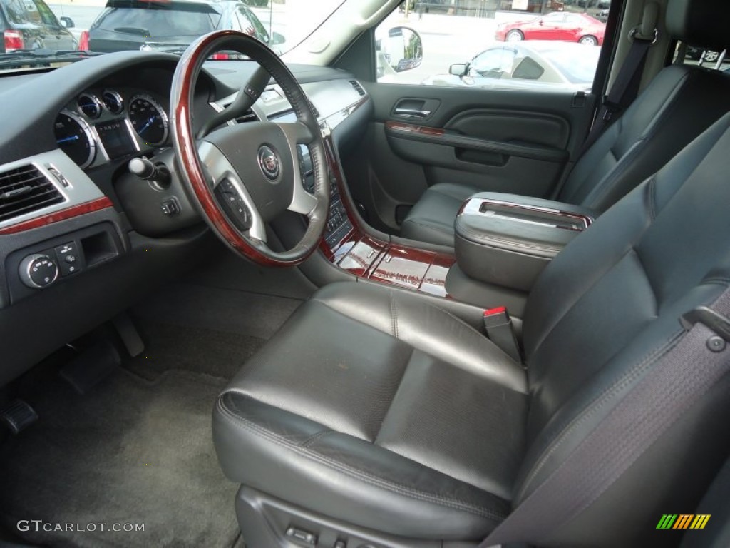 Ebony/Ebony Interior 2012 Cadillac Escalade EXT Premium AWD Photo #71117198