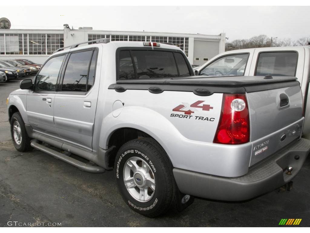 2001 Explorer Sport Trac 4x4 - Silver Frost Metallic / Dark Graphite photo #5