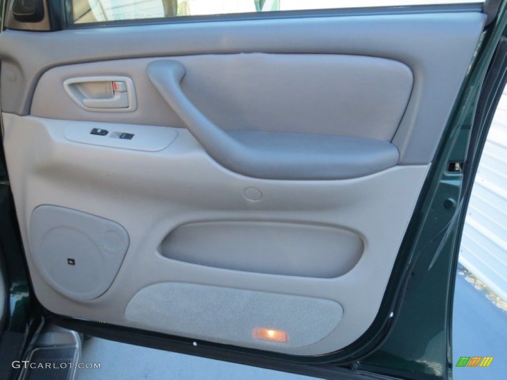 2004 Sequoia SR5 - Imperial Jade Green Mica / Oak photo #23