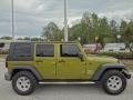 Jeep Green Metallic 2007 Jeep Wrangler Unlimited X Exterior