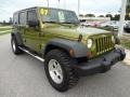 Jeep Green Metallic 2007 Jeep Wrangler Unlimited X Exterior