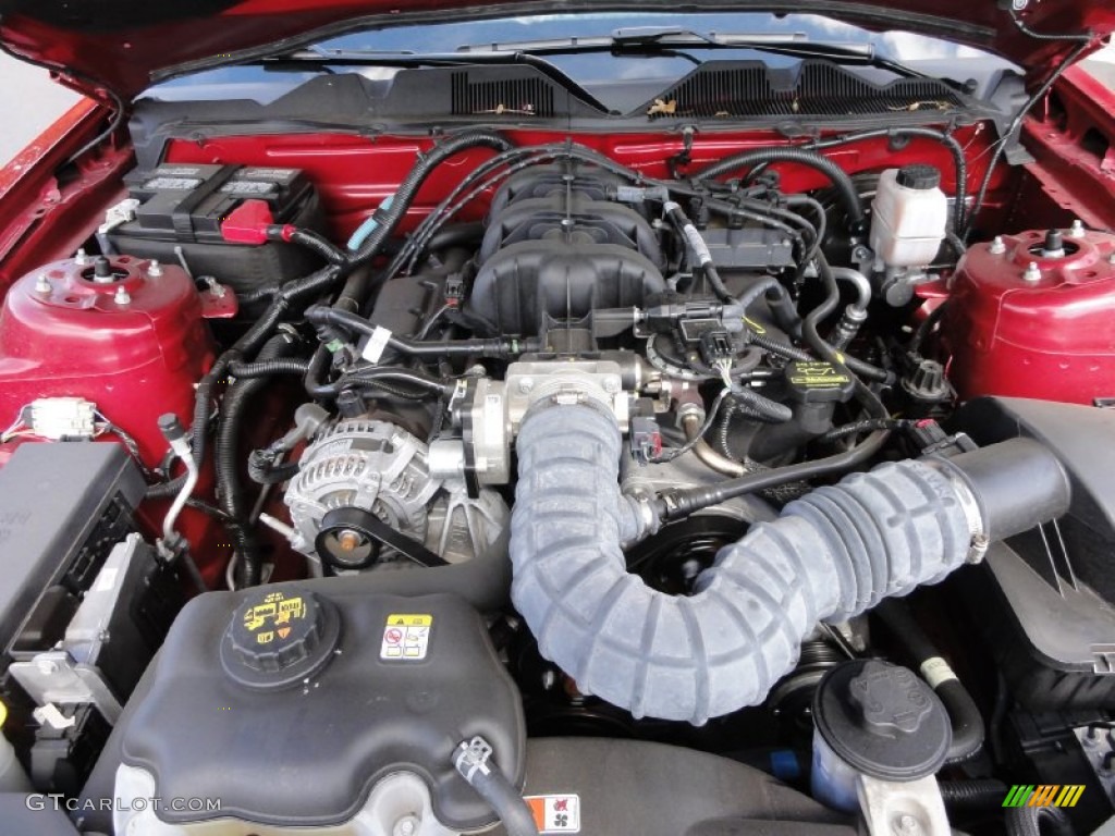 2010 Ford Mustang V6 Premium Convertible 4.0 Liter SOHC 12-Valve V6 Engine Photo #71118515