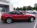 2010 Red Candy Metallic Ford Mustang V6 Premium Convertible  photo #32