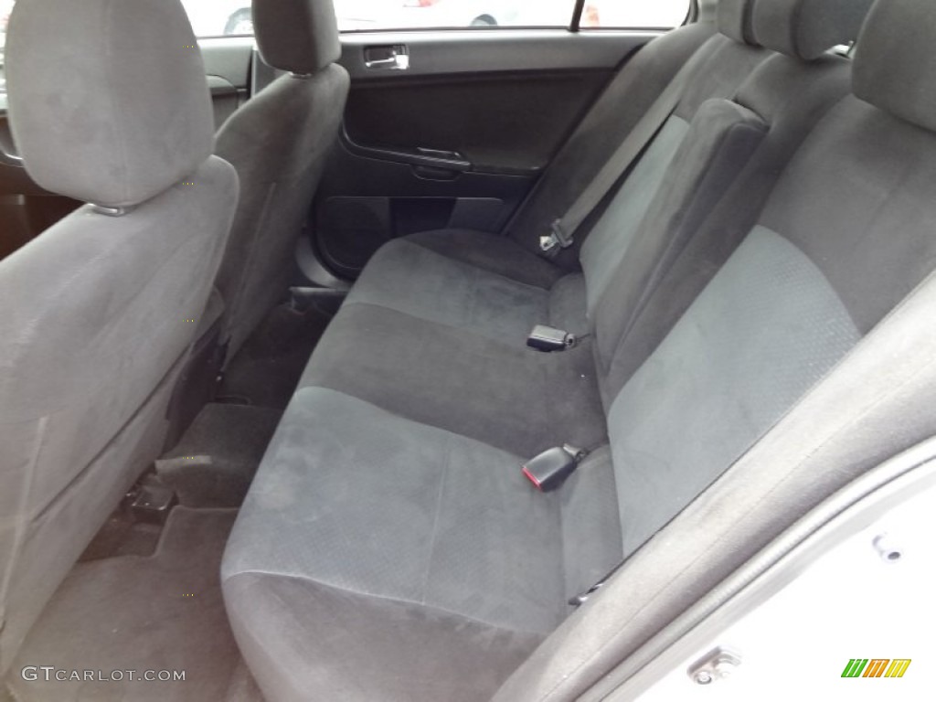 2009 Mitsubishi Lancer GTS Rear Seat Photo #71118647