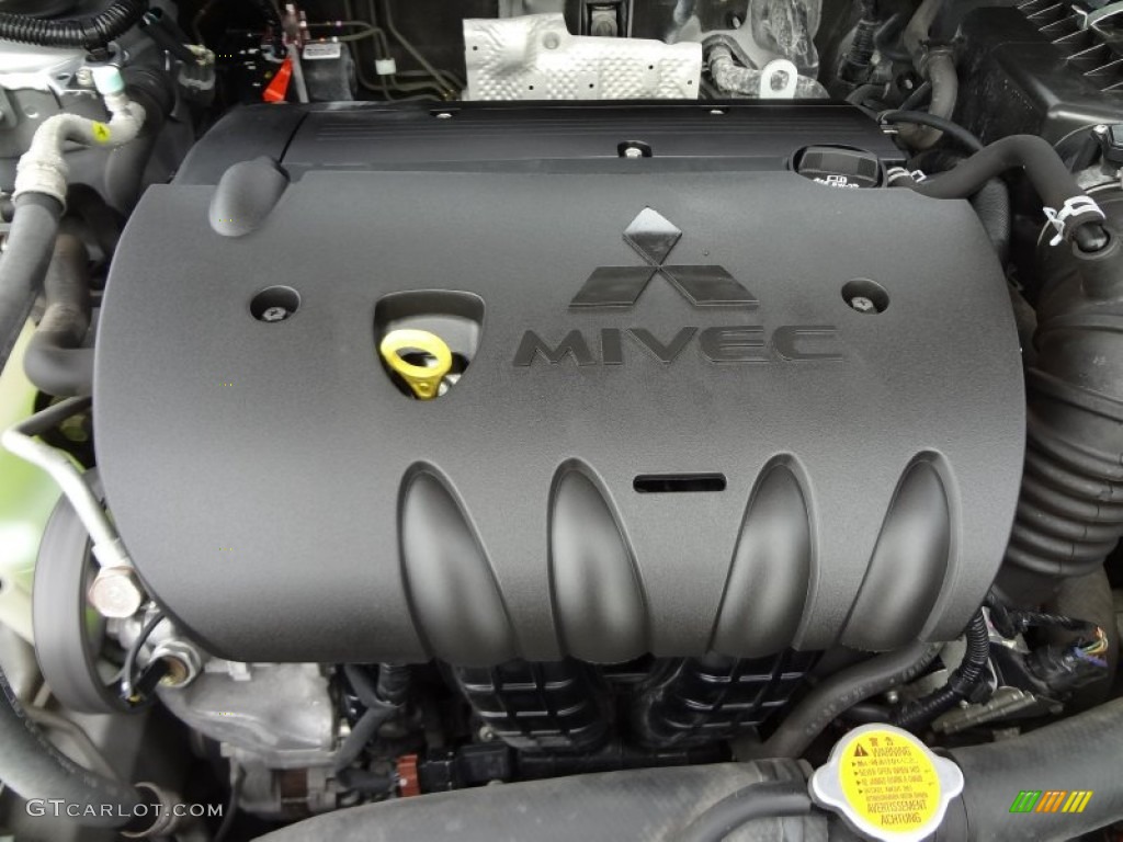 2009 Mitsubishi Lancer GTS 2.4L DOHC 16V MIVEC Inline 4 Cylinder Engine Photo #71118758