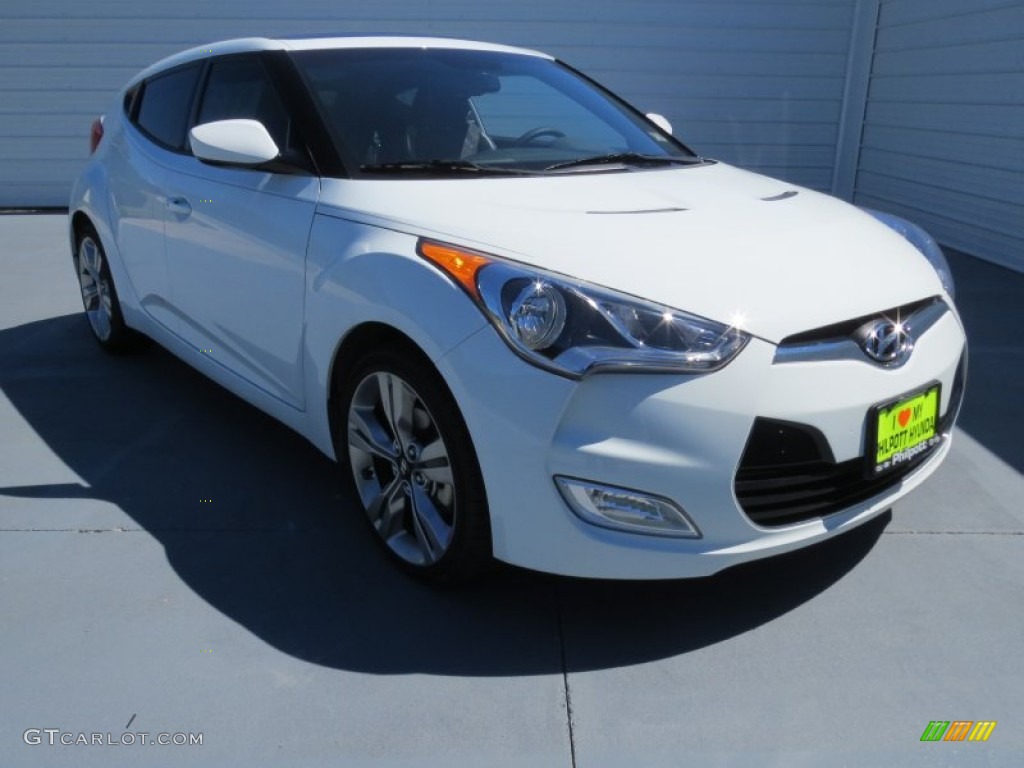 2013 Veloster  - Century White / Black photo #1