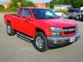 2009 Victory Red Chevrolet Colorado LT Extended Cab 4x4  photo #1