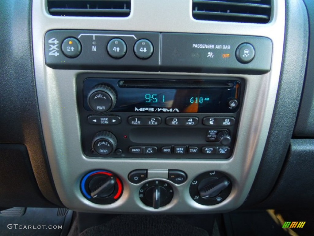 2009 Chevrolet Colorado LT Extended Cab 4x4 Audio System Photo #71120381