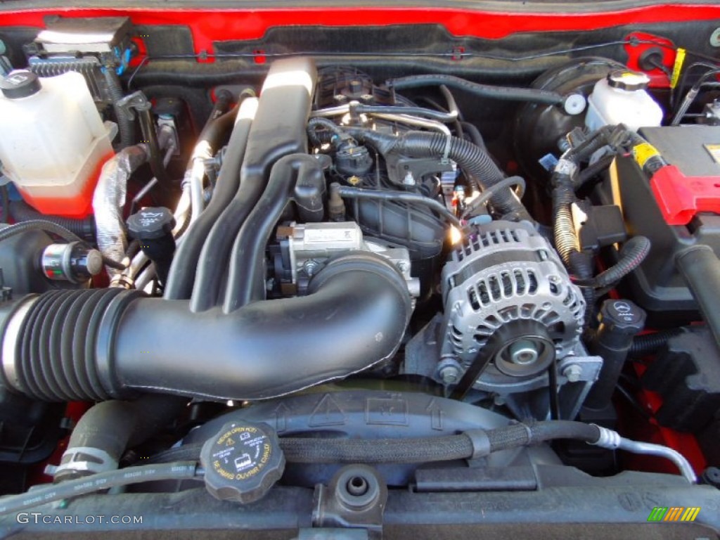 2009 Chevrolet Colorado LT Extended Cab 4x4 5.3 Liter OHV 16-Valve Vortec V8 Engine Photo #71120496