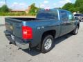 2012 Blue Granite Metallic Chevrolet Silverado 1500 LT Crew Cab 4x4  photo #6