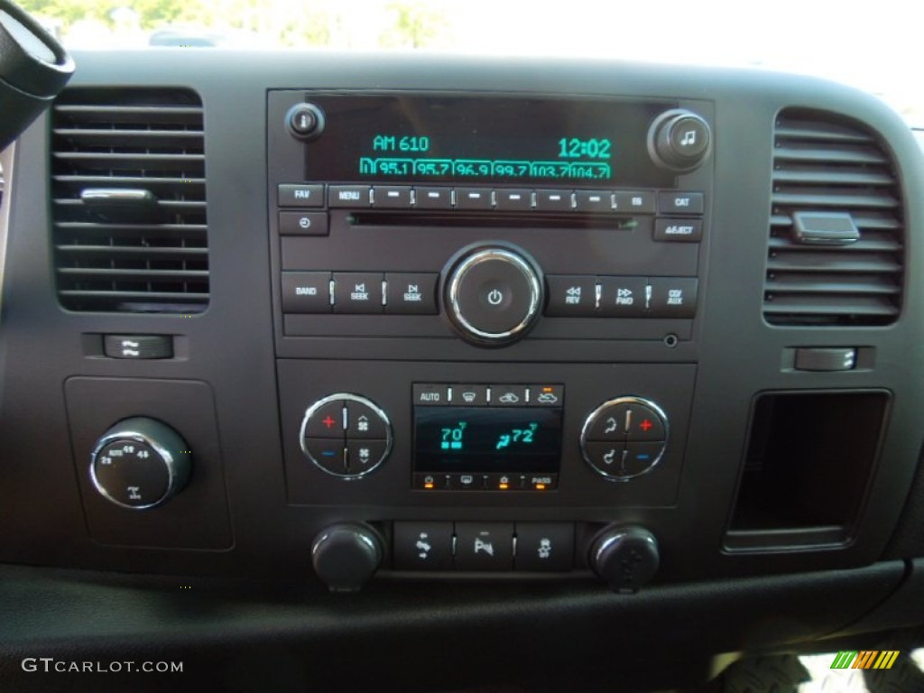 2012 Silverado 1500 LT Crew Cab 4x4 - Blue Granite Metallic / Ebony photo #12