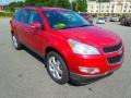 2012 Crystal Red Tintcoat Chevrolet Traverse LT  photo #1