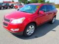 2012 Crystal Red Tintcoat Chevrolet Traverse LT  photo #2