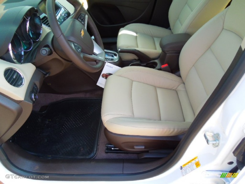 2013 Cruze LTZ/RS - Summit White / Cocoa/Light Neutral photo #8