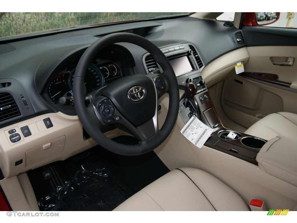 Ivory Interior 2013 Toyota Venza XLE AWD Photo #71122412