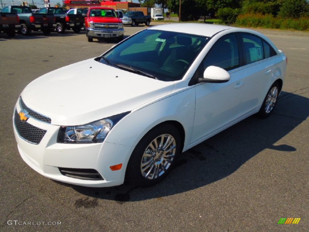 2013 Cruze ECO - Summit White / Jet Black photo #2