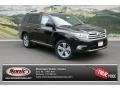 2013 Black Toyota Highlander Limited 4WD  photo #1