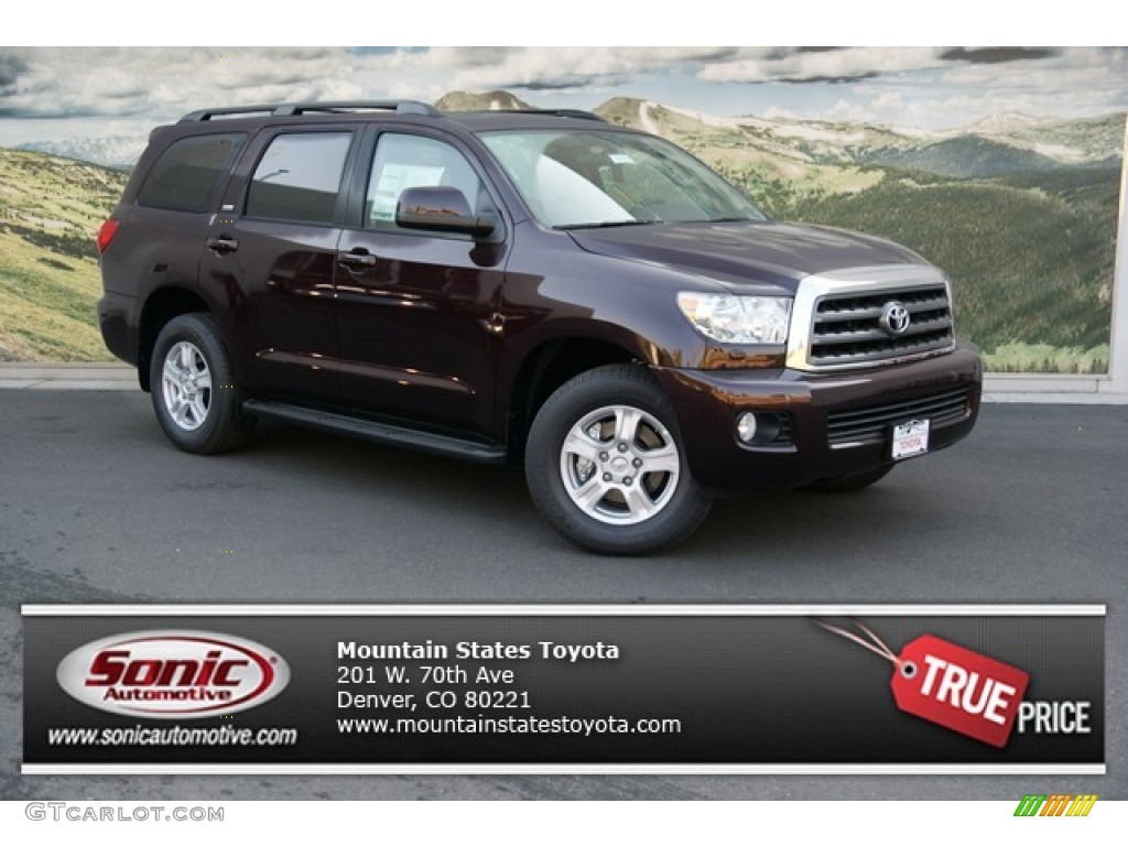 Sizzling Crimson Mica Toyota Sequoia