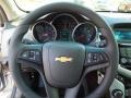 Jet Black/Medium Titanium Steering Wheel Photo for 2013 Chevrolet Cruze #71122757
