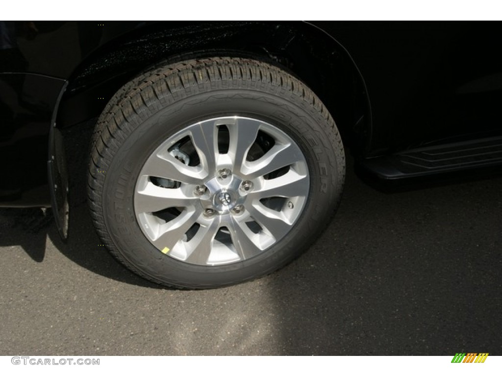 2013 Toyota Sequoia Platinum 4WD Wheel Photo #71122829