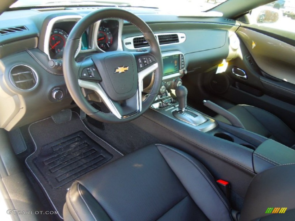 Black Interior 2013 Chevrolet Camaro LT/RS Coupe Photo #71123597