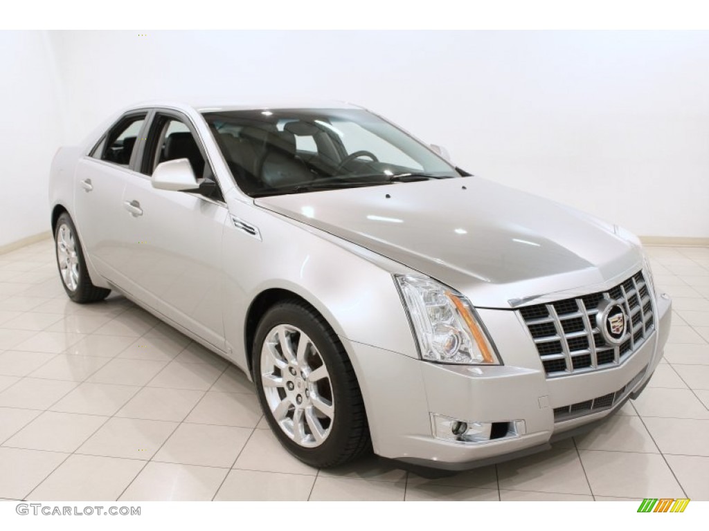 Light Platinum 2008 Cadillac CTS Sedan Exterior Photo #71123612