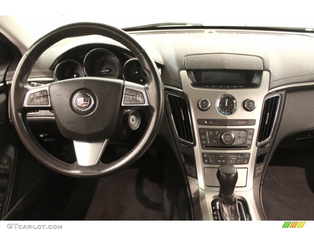 2008 Cadillac CTS Sedan Ebony Dashboard Photo #71123765
