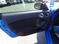 Black Cloth 2010 Nissan 370Z Sport Coupe Door Panel