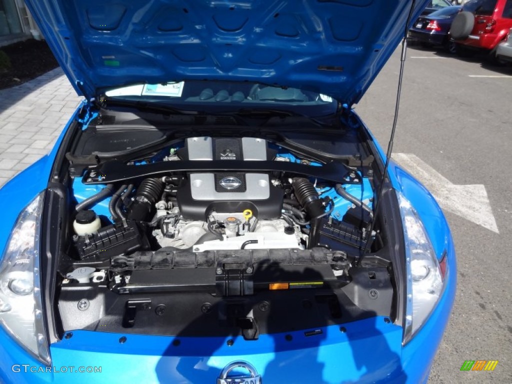 2010 Nissan 370Z Sport Coupe 3.7 Liter DOHC 24-Valve CVTCS V6 Engine Photo #71124095