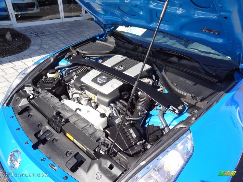 2010 Nissan 370Z Sport Coupe 3.7 Liter DOHC 24-Valve CVTCS V6 Engine Photo #71124104