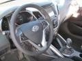 Black 2013 Hyundai Veloster Standard Veloster Model Steering Wheel