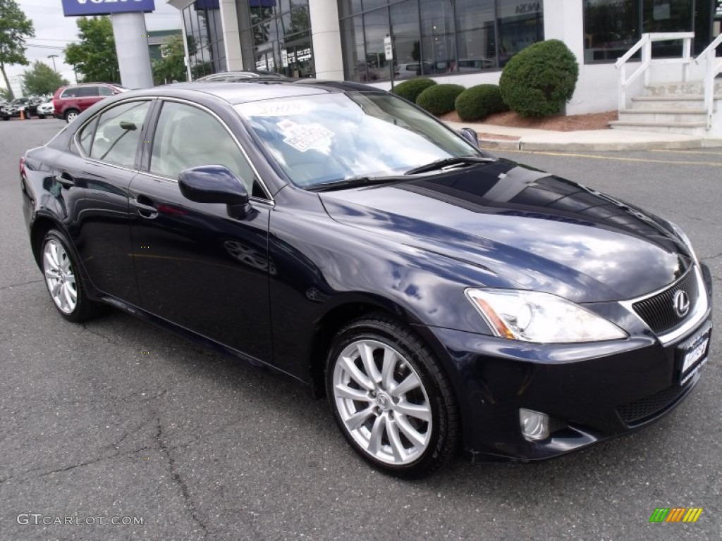 Black Sapphire Pearl Lexus IS