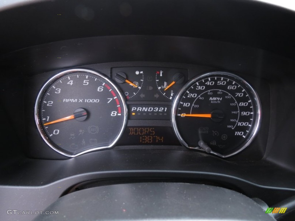 2011 GMC Canyon SLE Crew Cab Gauges Photo #71126255
