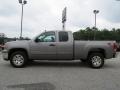 2008 Steel Gray Metallic GMC Sierra 1500 SLE Extended Cab 4x4  photo #4