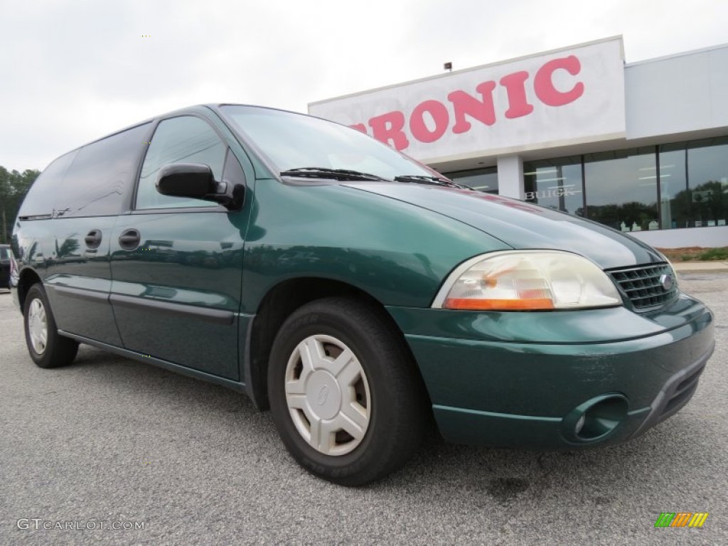 2003 Windstar LE - Tropic Green Metallic / Medium Graphite photo #1