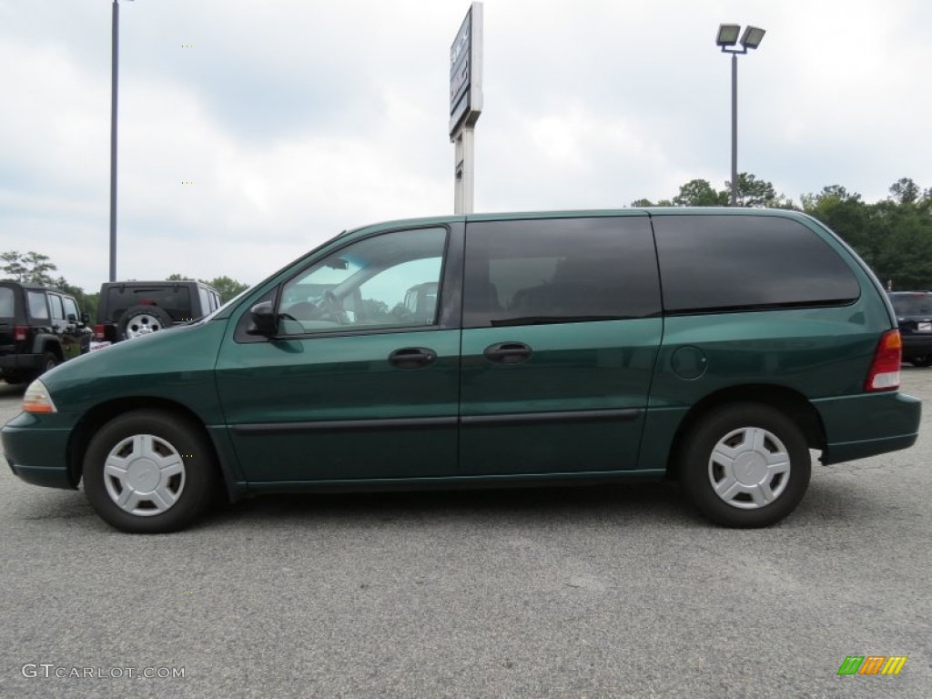 2003 Windstar LE - Tropic Green Metallic / Medium Graphite photo #4