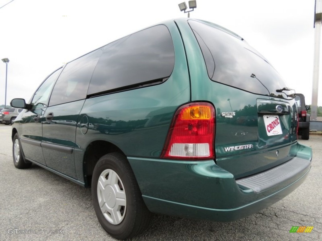 2003 Windstar LE - Tropic Green Metallic / Medium Graphite photo #5