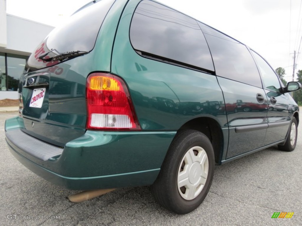2003 Windstar LE - Tropic Green Metallic / Medium Graphite photo #7