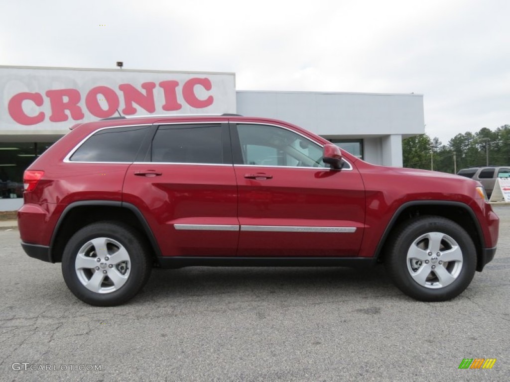 2013 Grand Cherokee Laredo - Deep Cherry Red Crystal Pearl / Dark Graystone/Medium Graystone photo #8