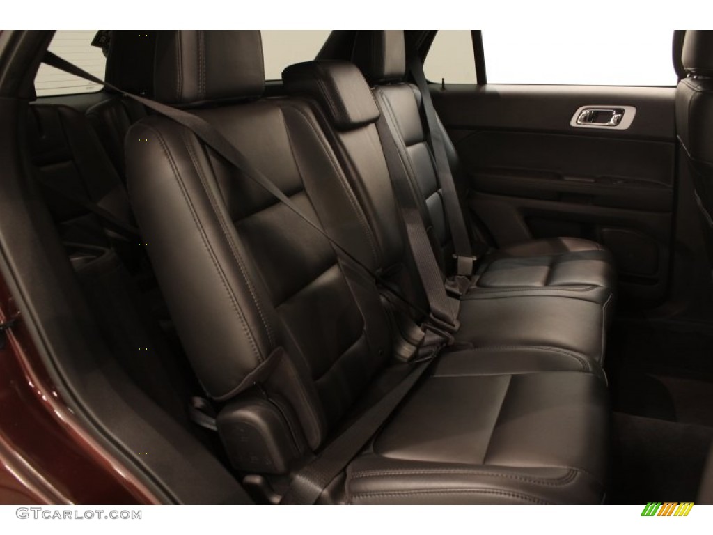 2012 Explorer XLT 4WD - Cinnamon Metallic / Charcoal Black photo #26