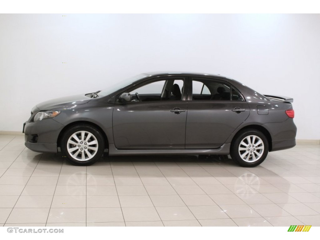 Magnetic Gray Metallic 2010 Toyota Corolla S Exterior Photo #71127845