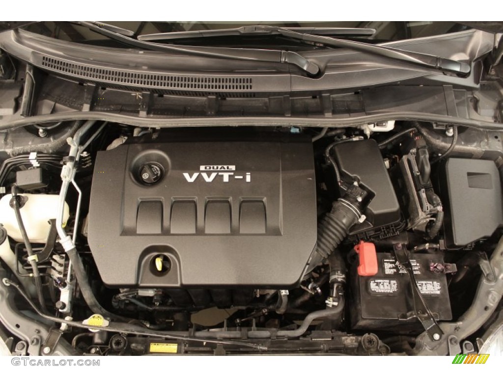 2010 Toyota Corolla S 1.8 Liter DOHC 16-Valve Dual VVT-i 4 Cylinder Engine Photo #71127908