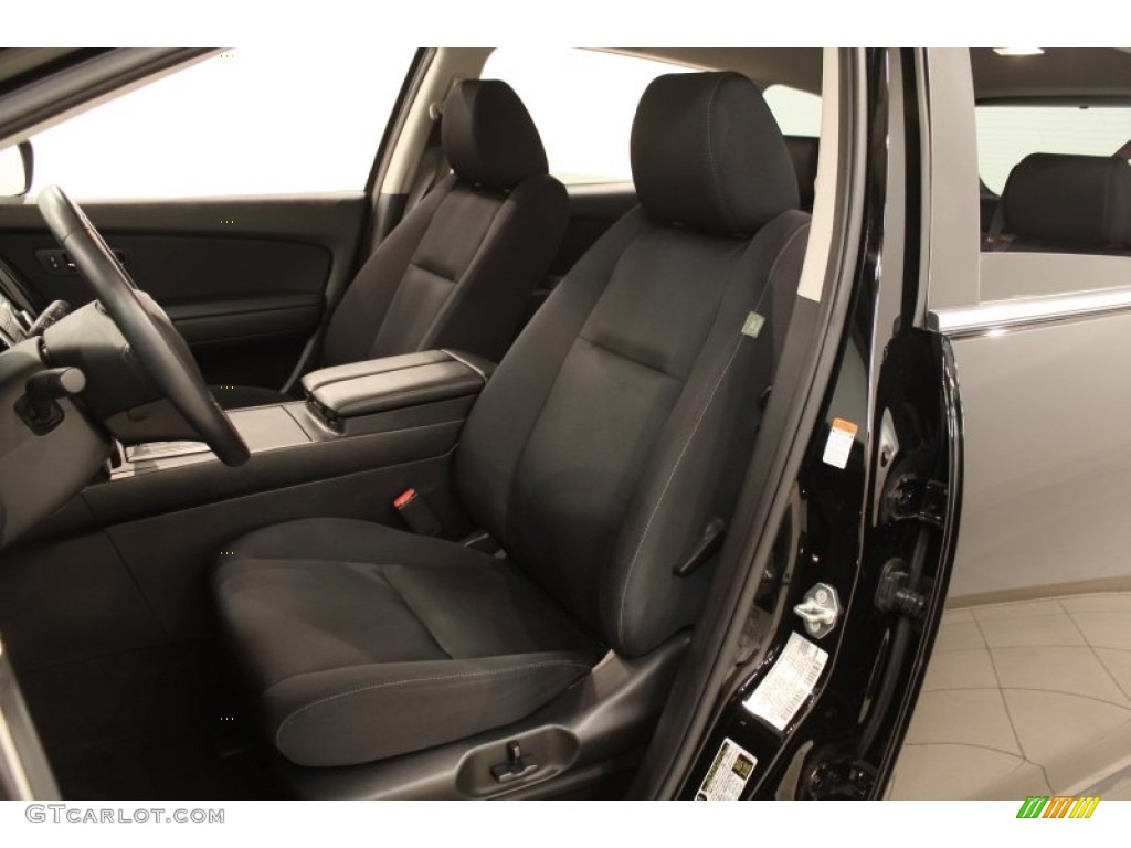 Black Interior 2010 Mazda CX-9 Sport AWD Photo #71128061