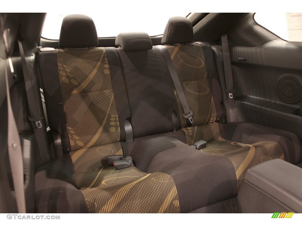 RS Black/Yellow Interior 2012 Scion tC Release Series 7.0 Photo #71128223