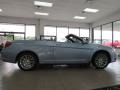 2013 Crystal Blue Pearl Chrysler 200 Limited Convertible  photo #7