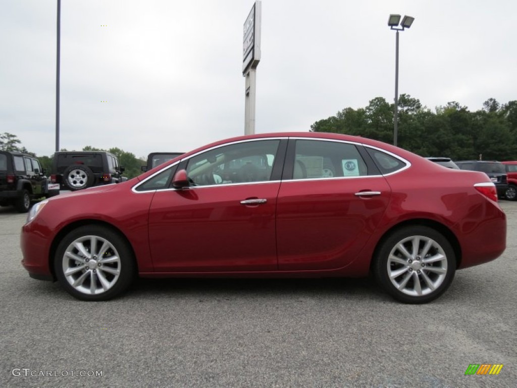 Crystal Red Tintcoat 2013 Buick Verano FWD Exterior Photo #71128391