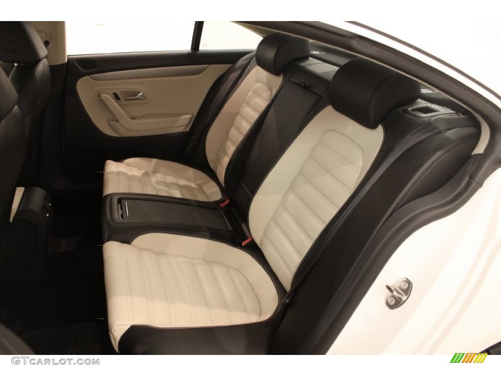 Cornsilk Beige Two Tone Interior 2010 Volkswagen CC Sport Photo #71128910